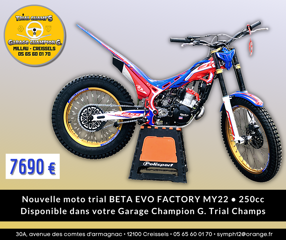 Plus d'information au : 05 65 60 01 70
EURL GARAGE CHAMPION
30A AVENUE DES COMTES D'ARMAGNAC
12100 CREISSELS (AVEYRON)